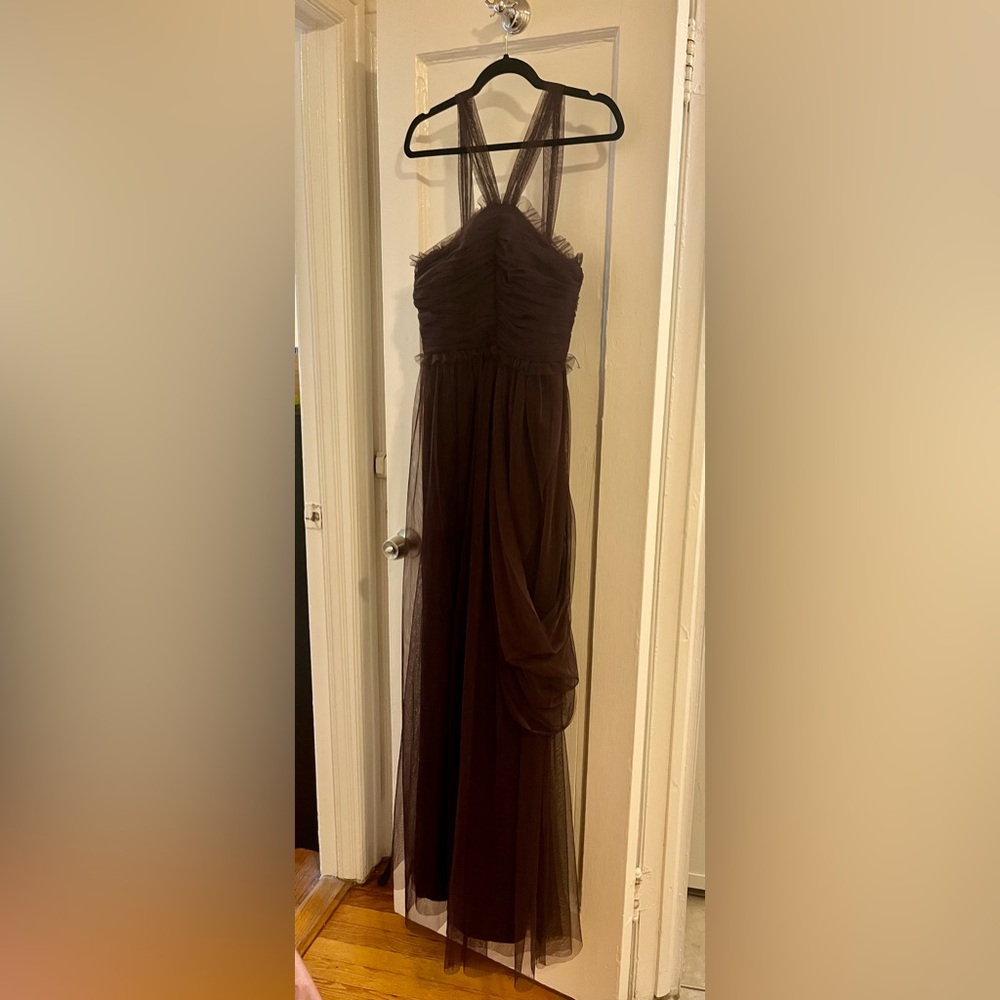 Vera Wang Maids Dress Purple Tulle